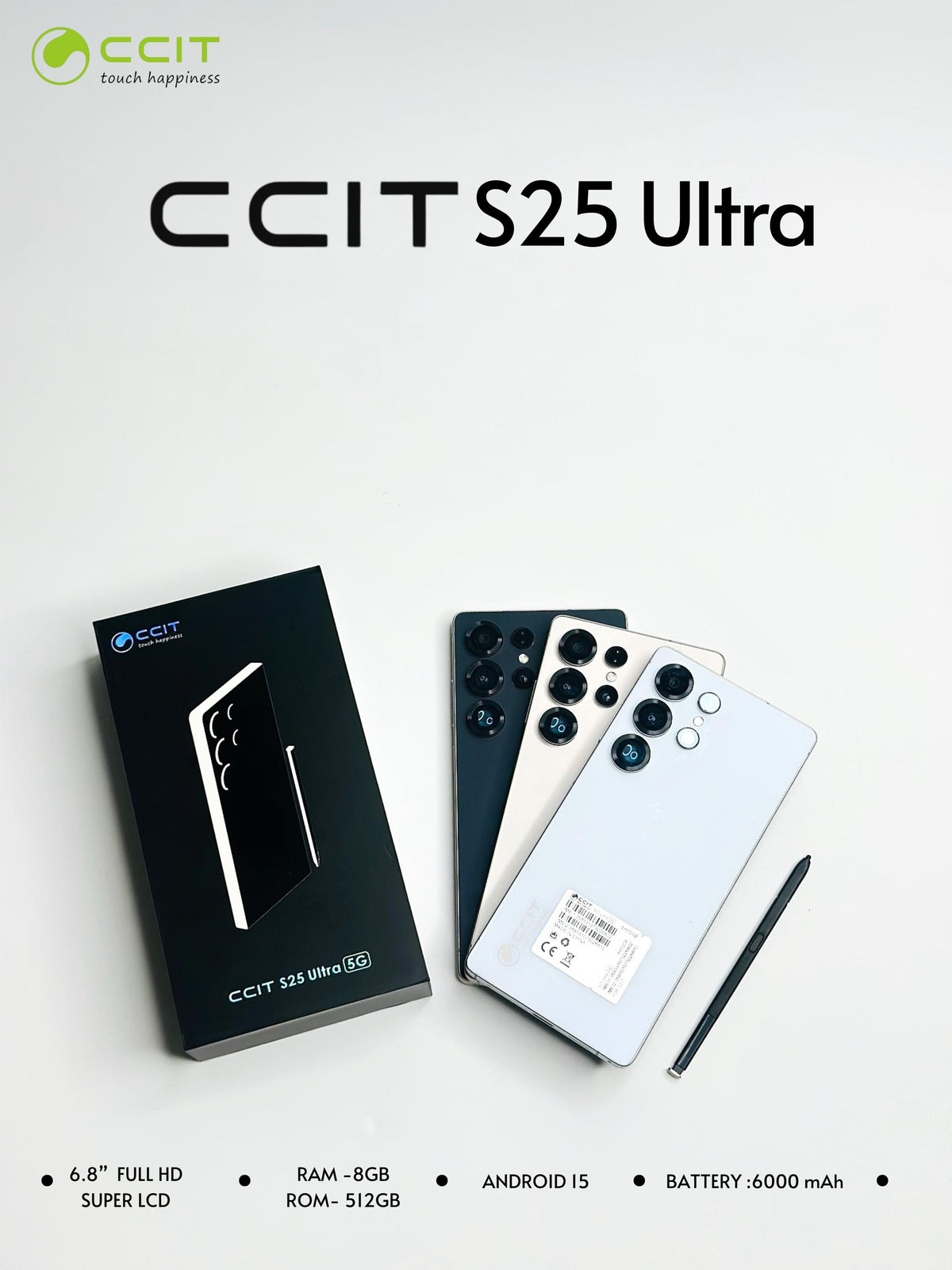 CCIT Smart Phone S25 Ultra