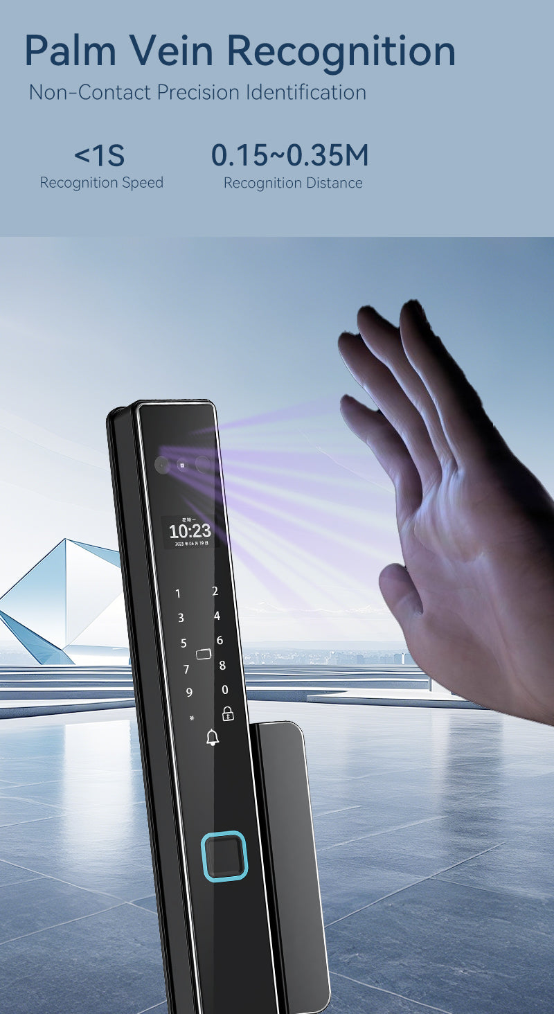 D1 Palm Vein & Facial RecognitionFully Automatic Smart Lock