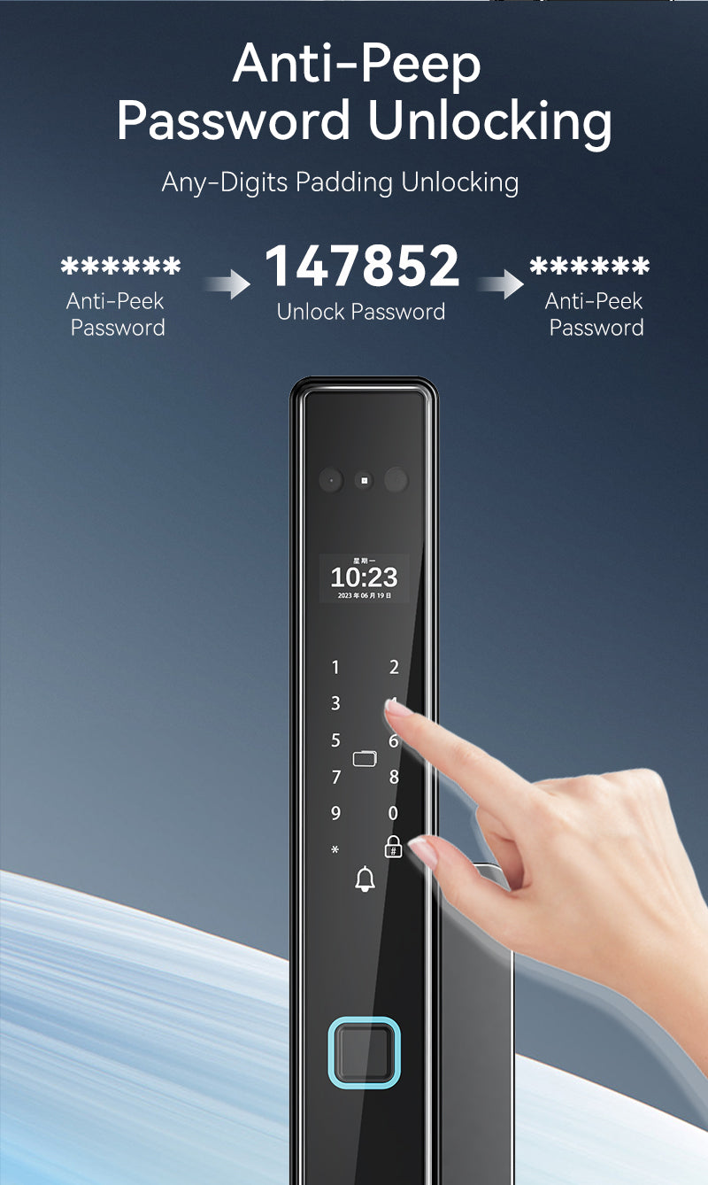 D1 Palm Vein & Facial RecognitionFully Automatic Smart Lock