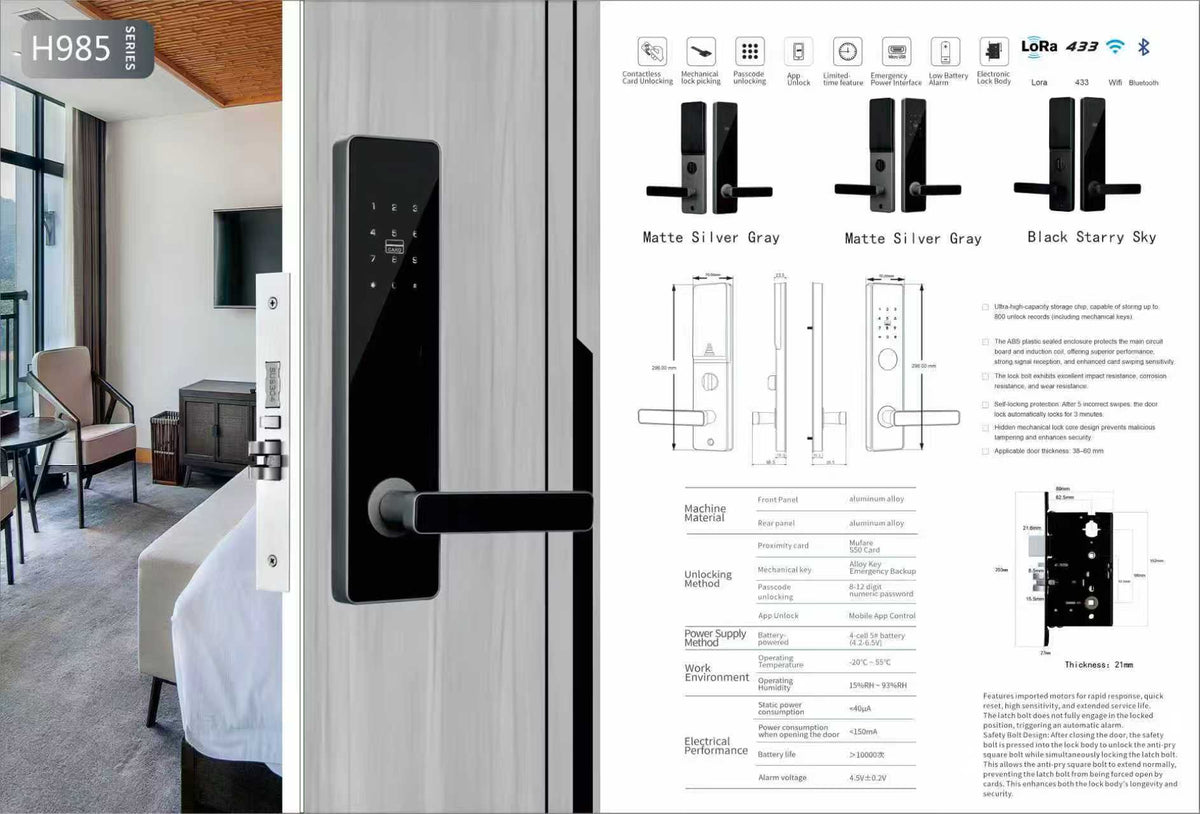 H985Hotelsmartdoorlock