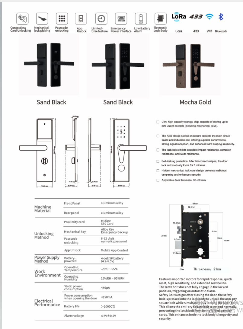 H990Hotelsmartdoorlock