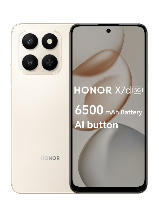 Honor X7d 5G Dual SIM Velvet Black 8GB RAM 256GB - Middle East Version