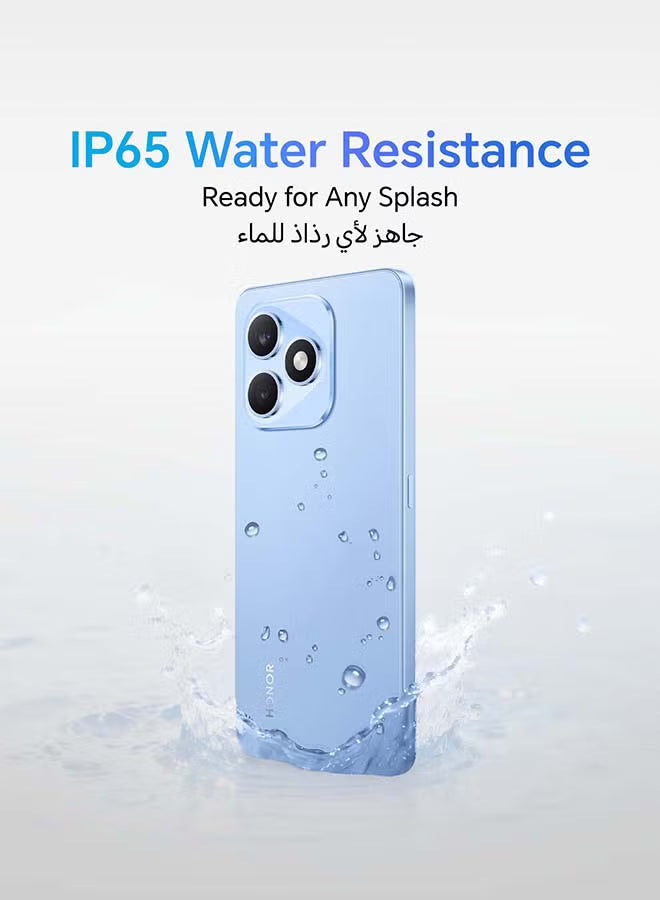 HONOR X8d Dual SIM 4G Light Blue 8GB RAM 256GB - Middle East Version