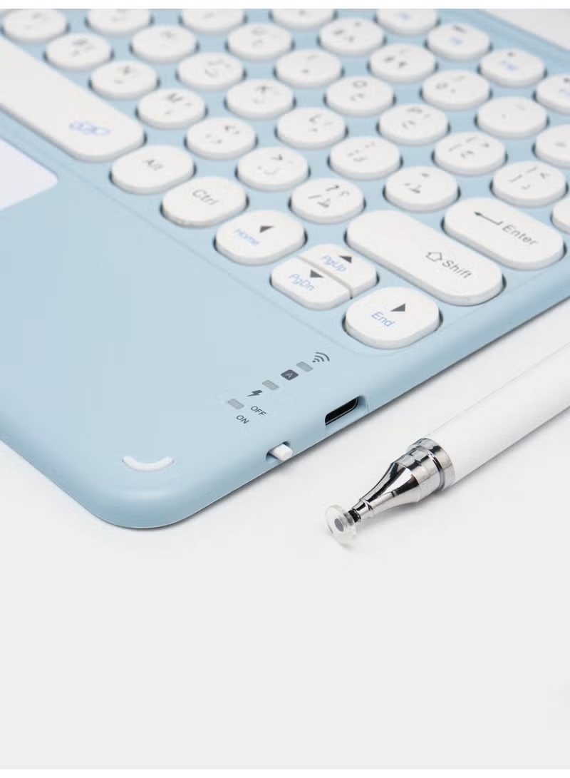 CCIT Tab G25 10.1" Android Tablet with Keyboard & Stylus Dual SIM WiFi 16GB RAM + 1 TB ROM Type-C Charging Kids & Adults Productivity Bundle